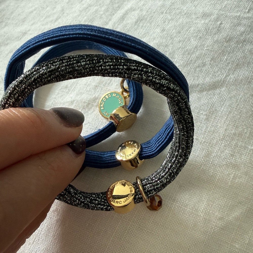 NWOT Marc Jacobs Hair Ties Set Bracelets Set